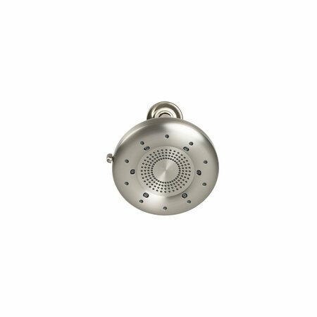 Brondell Nebia Corre Four-Function Fixed Shower Head, Brushed Nickel N400R0SRN